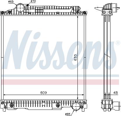 Nissens 626470 - Radiators, Motora dzesēšanas sistēma www.avaruosad.ee