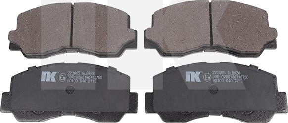 NK 223005 - Brake Pad Set, disc brake www.avaruosad.ee