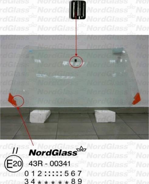 NordGlass 4044644 - Ветровое стекло www.avaruosad.ee