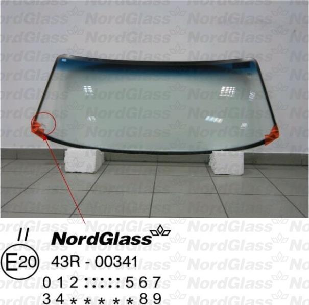 NordGlass 4045644 - Vējstikls www.avaruosad.ee