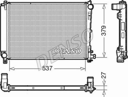 NPS DRM06003 - Radiaator,mootorijahutus www.avaruosad.ee