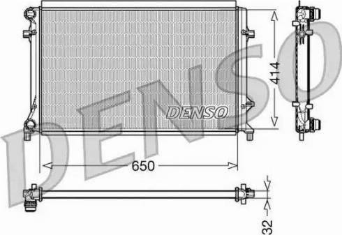 NPS DRM32016 - Radiaator,mootorijahutus www.avaruosad.ee