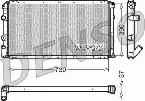 NPS DRM23091 - Radiaator,mootorijahutus www.avaruosad.ee