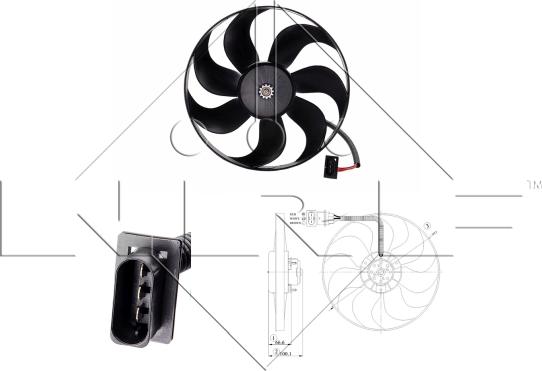 NRF 47204 - Ventilators, Motora dzesēšanas sistēma www.avaruosad.ee