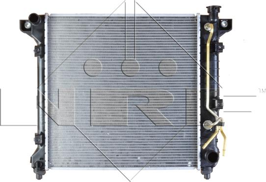 NRF 56023 - Radiator, engine cooling www.avaruosad.ee