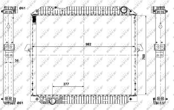 NRF 56073 - Kylare, motorkylning www.avaruosad.ee