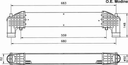 NRF 30108 - Kompressoriõhu radiaator www.avaruosad.ee