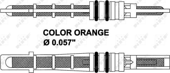 NRF 38209 - Expansion Valve, air conditioning www.avaruosad.ee