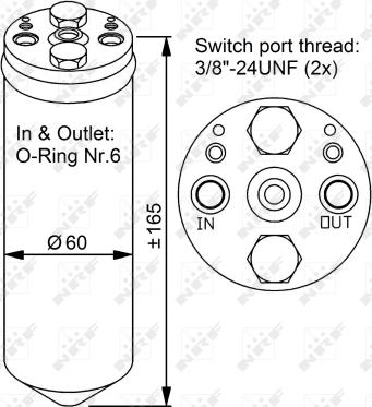 NRF 33125 - Dryer, air conditioning www.avaruosad.ee