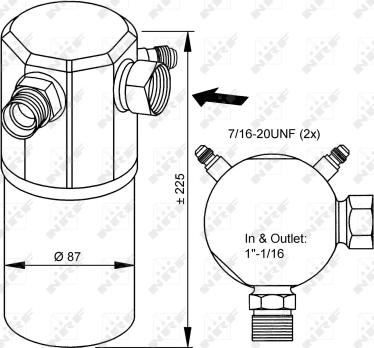 NRF 33175 - Dryer, air conditioning www.avaruosad.ee