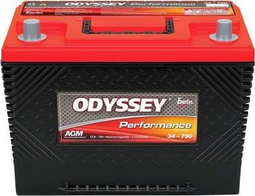 Odyssey Battery ODP-AGM34 - Starter Battery www.avaruosad.ee