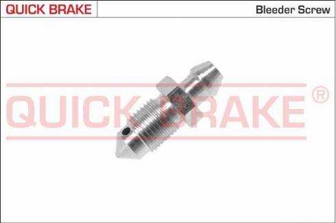 OJD Quick Brake 0039 - Luftningsskruv/-ventil, bromsok www.avaruosad.ee
