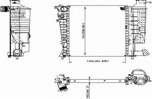 Ordonez 1020832809 - Radiaator,mootorijahutus www.avaruosad.ee