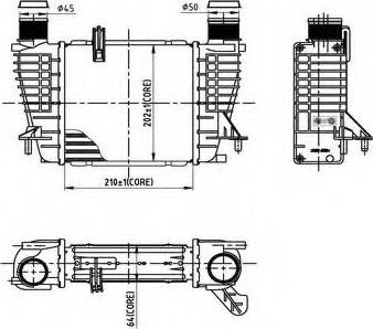 Ordonez 2066567 - Kompressoriõhu radiaator www.avaruosad.ee