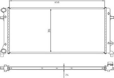 Ordonez 2060298 - Radiaator,mootorijahutus www.avaruosad.ee