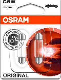 Osram 6418-02B - Bulb, licence plate light www.avaruosad.ee