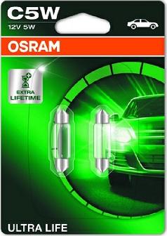 Osram 6418ULT-02B - Bulb, licence plate light www.avaruosad.ee
