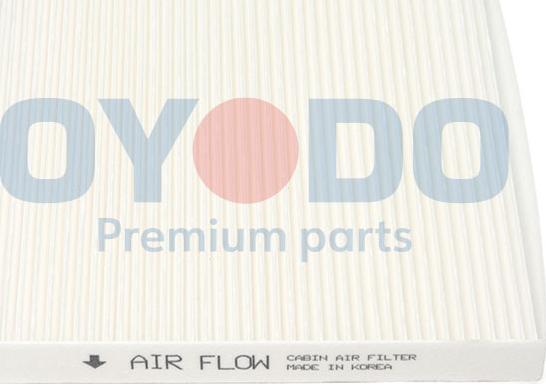 Oyodo 40F0020-OYO - Filter, interior air www.avaruosad.ee