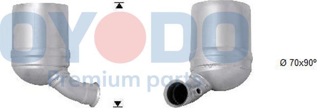 Oyodo 20N0012-OYO - Nosēdumu-/Daļiņu filtrs, Izplūdes gāzu sistēma www.avaruosad.ee