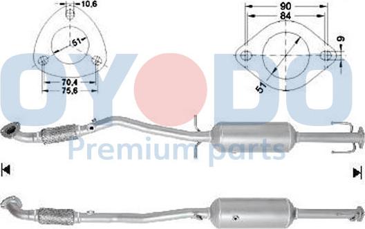 Oyodo 20N0120-OYO - Tahma-/partikelfilter,väljalaskesüst. www.avaruosad.ee