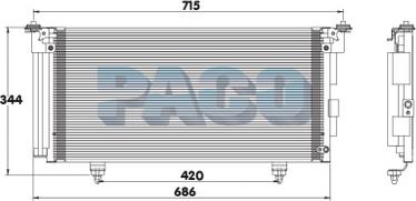 PACO MP5183 - Конденсатор, кондиционер www.avaruosad.ee