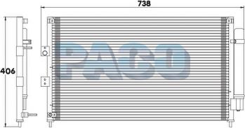 PACO MP3565/RD - Kondensators, Gaisa kond. sistēma www.avaruosad.ee