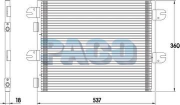 PACO PL5009 - Конденсатор, кондиционер www.avaruosad.ee