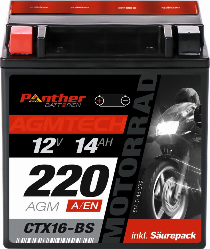 PANTHER MB.5144577 - Стартерная аккумуляторная батарея, АКБ www.avaruosad.ee