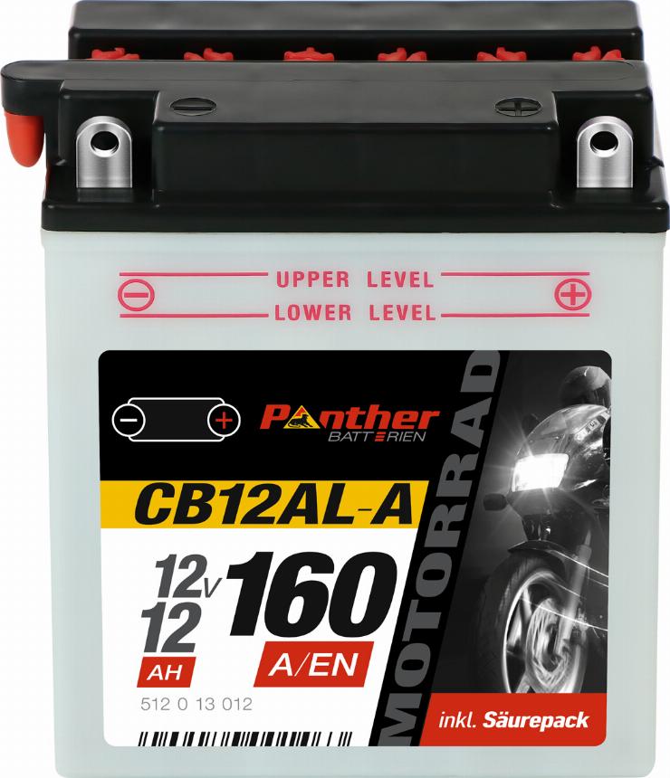 PANTHER MB.5121377 - Startera akumulatoru baterija www.avaruosad.ee