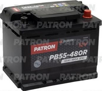 Patron PB55-480R - Стартерная аккумуляторная батарея, АКБ www.avaruosad.ee