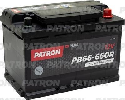 Patron PB66-660R - Стартерная аккумуляторная батарея, АКБ www.avaruosad.ee