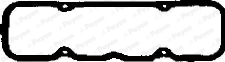 Payen JN068 - Прокладка, крышка головки цилиндра www.avaruosad.ee