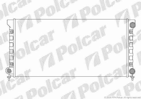 Polcar 954608A3 - Kylare, motorkylning www.avaruosad.ee