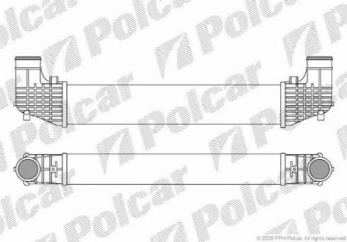 Polcar 9550J81X - Kompressoriõhu radiaator www.avaruosad.ee