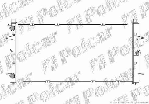Polcar 956608A2 - Radiators, Motora dzesēšanas sistēma www.avaruosad.ee