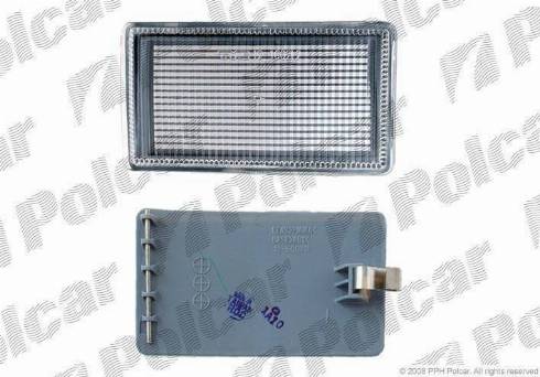 Polcar 9538292E - Eyelid, fog light www.avaruosad.ee