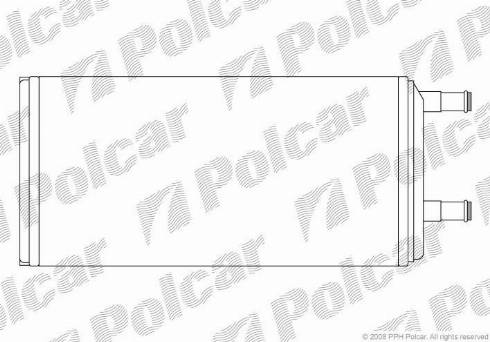 Polcar 9097N8-1 - Heat Exchanger, interior heating www.avaruosad.ee