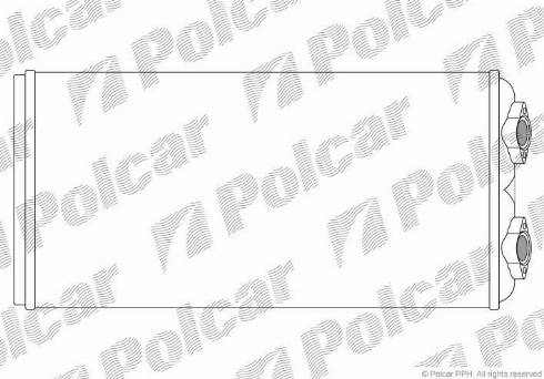 Polcar 4403N8-1 - Värmeväxlare, kupévärmare www.avaruosad.ee