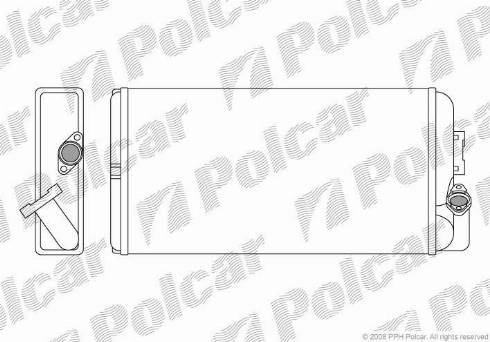 Polcar 5053N8-1 - Soojusvaheti,salongiküte www.avaruosad.ee