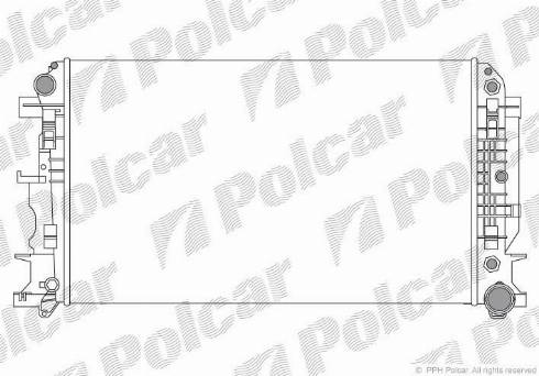 Polcar 506508-2 - Jäähdytin,moottorin jäähdytys www.avaruosad.ee