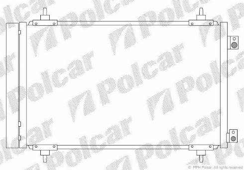 Polcar 5787K8C4S - Kondensaator,kliimaseade www.avaruosad.ee