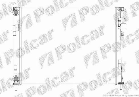 Polcar 6026081X - Radiaator,mootorijahutus www.avaruosad.ee