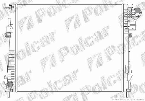 Polcar 6027081X - Radiaator,mootorijahutus www.avaruosad.ee