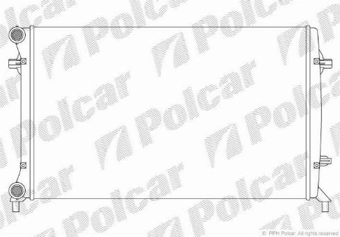 Polcar 1331085X - Radiators, Motora dzesēšanas sistēma www.avaruosad.ee