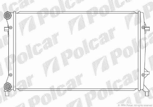 Polcar 133108-5 - Radiators, Motora dzesēšanas sistēma www.avaruosad.ee