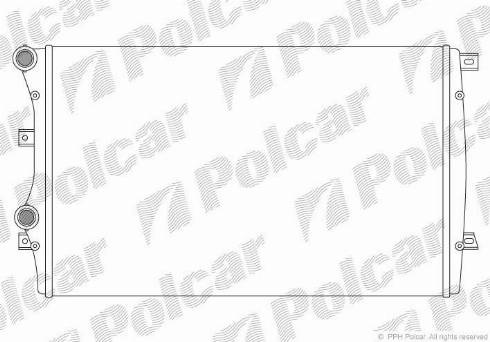 Polcar 1331082X - Radiaator,mootorijahutus www.avaruosad.ee
