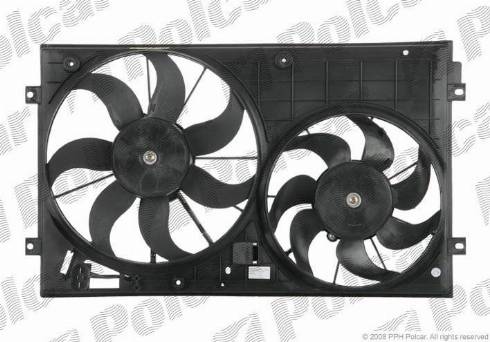 Polcar 133123W1 - Fan, radiator www.avaruosad.ee