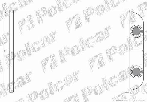 Polcar 3030N8-1 - Soojusvaheti,salongiküte www.avaruosad.ee