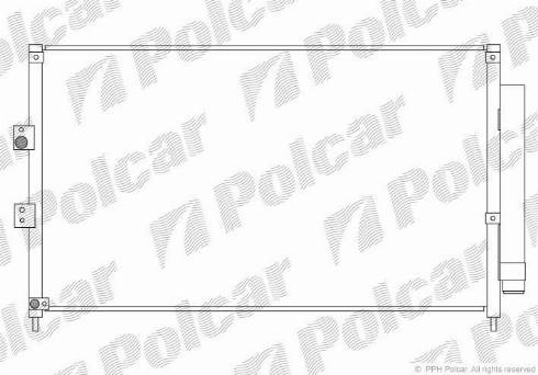 Polcar 3828K82K - Lauhdutin, ilmastointilaite www.avaruosad.ee