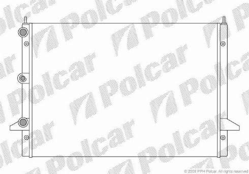 Polcar 3240082X - Radiaator,mootorijahutus www.avaruosad.ee